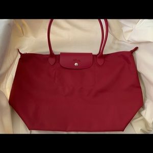 longchamp neo raspberry